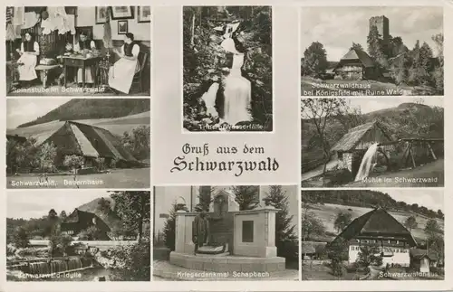 Gruß aus dem Schwarzwald Teilansichten ngl 106.296