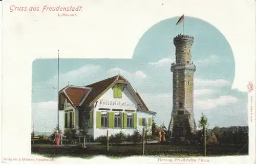 Gruss aus Freudenstadt Friedrichshöhe ngl 23.258