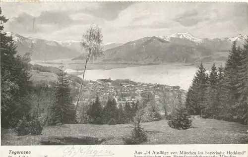 Tegernsee Teilansicht gl1911 109.085