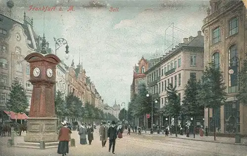 Frankfurt a.M. Partie auf der Zeil gl1908 132.216