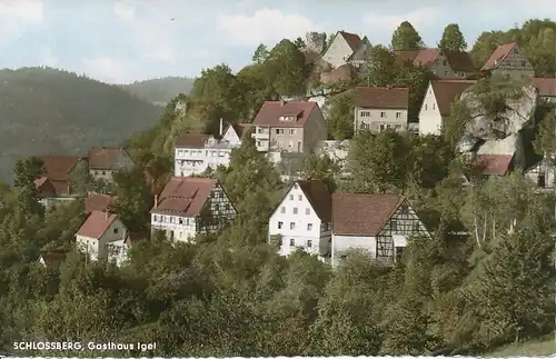 Schlossberg Teilansicht mit Gasthaus Igel ngl 121.677