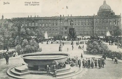 Berlin königl. Schloß mit Lustgarten ngl 111.657