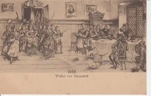 Schorndorf Weiber von 1688 gl1819 66.854