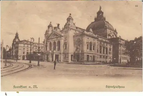 Frankfurt a.M. Schauspielhaus gl1908 24.594