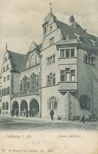 Freiburg i.B. neues Rathaus gl1904 108.922