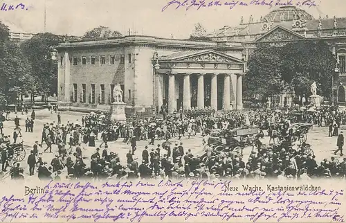 Berlin Neue Wache Unter den Linden gl1903 117.590