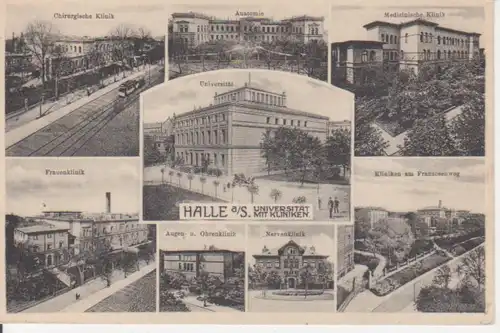 Halle a.S. Universität und div. Kliniken ngl 91.525