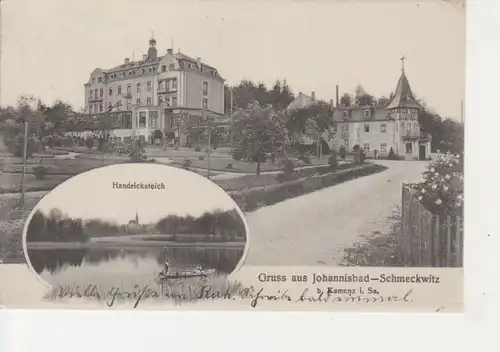 Johannisbad Schmeckwitz Handricksteich glca1920 85.116