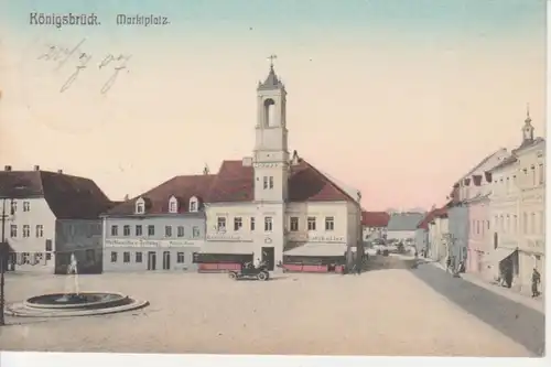 Königsbrück Marktplatz gl1907 85.139