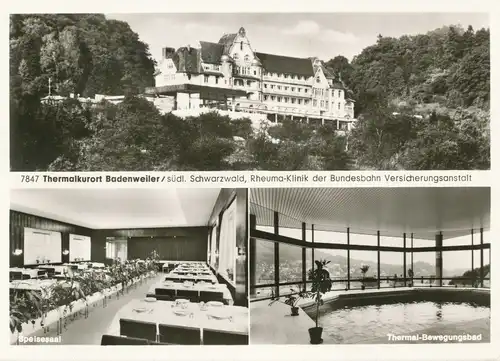 Badenweiler Rheuma-Klinik Innen + Außen gl1971 109.012