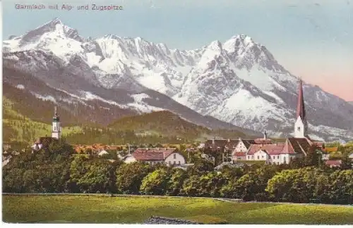 Garmisch mit Alp- u.Zugspitze ngl 28.321