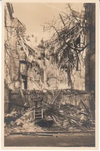 Stuttgart 1931 Das alte Schloß brennt! ngl 26.820