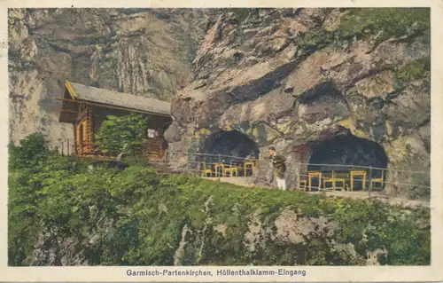 Garmisch-Partenkirchen Höllentalklamm gl1929 109.045