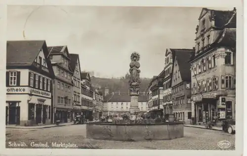 Schwäbisch Gmünd Marktplatz gl1939 66.906