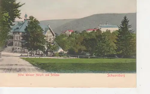 Schwarzburg Hotel Weißer Hirsch und Schloss ngl 88.811