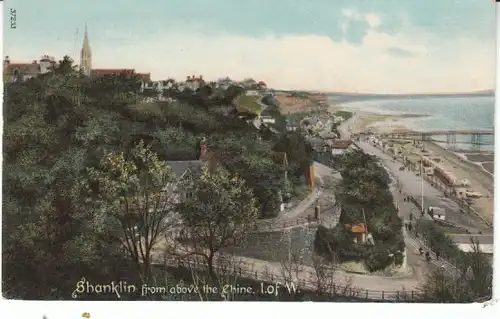 GB Shanklin from above the Chine ngl 24.579