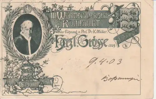 Stuttgart III. Württemberger Romfahrt gl1903 69.212