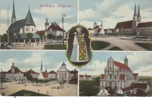 Gruß aus Altötting Mehrbildkarte ngl 23.207