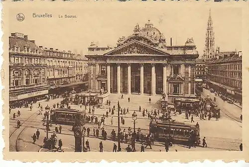 Bruxelles La Bourse ngl B9885