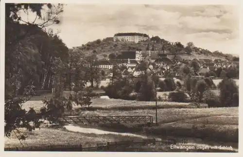 Ellwangen Panorama mit Schloss ngl 66.928