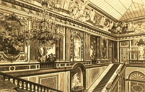 Schloss Herrenchiemsee Treppenhaus ngl 109.732