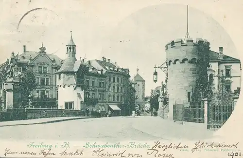 Freiburg i.B. Schwabentor-Brücke gl1901 108.925