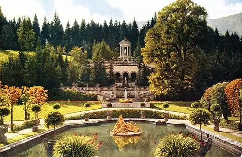 Schloss Linderhof Königslinde/Venustempel ngl 109.743