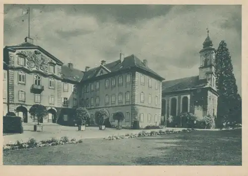 Insel Mainau Schloss und Kirche ngl 108.515