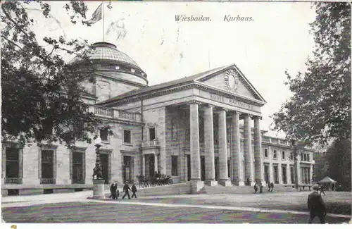 Wiesbaden Kurhaus gl1914 23.517