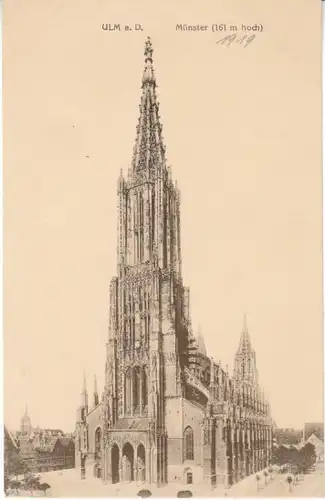 Ulm a.D. Münster gl1919 25.621