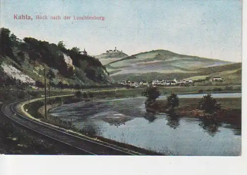 Kahla Blick zur Leuchtenburg ngl 89.150