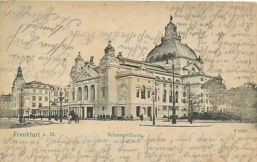 Frankfurt a.M. Schauspielhaus gl1906 131.899