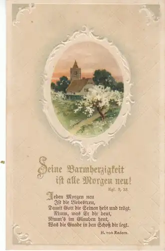 Herzlicher Segenswunsch Prägedruck gl1916 23.808
