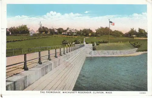Clinton Mass. Wachusett Res. Promenade gl1936 25.100
