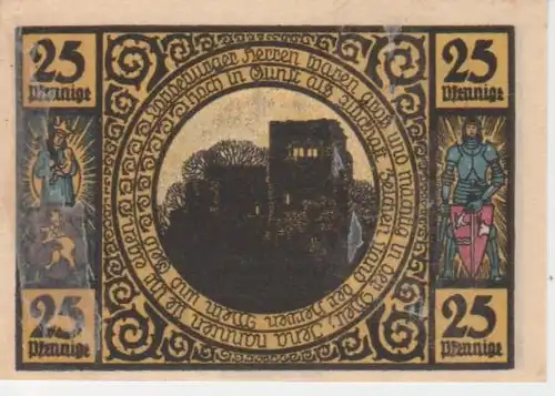 Notgeld der Stadt Lobeda 25 Pfennig 89.095