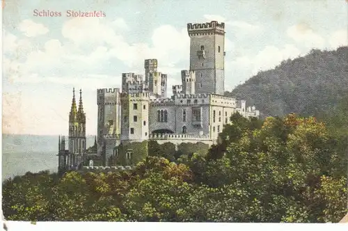 Schloß Stolzenfels b.Koblenz gl1909 24.879