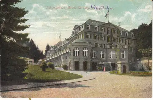 Schlangenbad Neues Kurhaus feldpgl1914 23.380