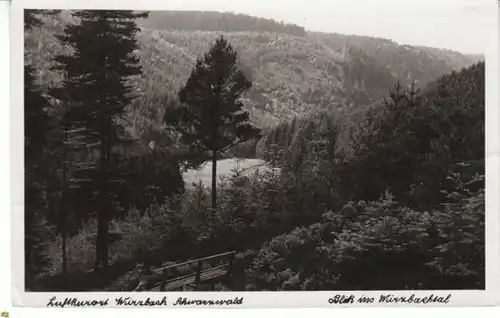 Schwarzwald Blick ins Würzbachtal b.Calw gl1935 23.990