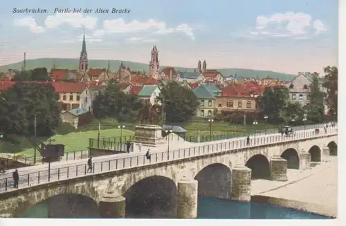 Saarbrücken Partie bei der Alten Brücke ngl 95.023