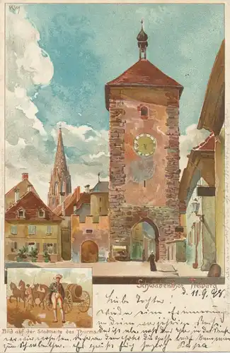 Freiburg Schwabenthor gl1898 108.917