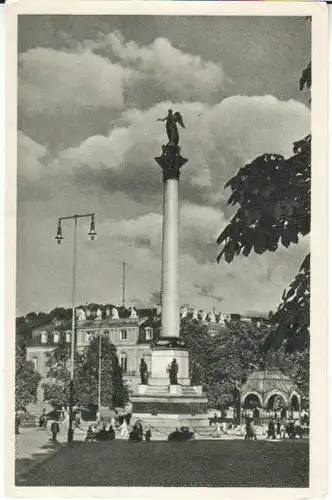 Stuttgart Denkmal auf dem Schloßplatz ngl 26.032