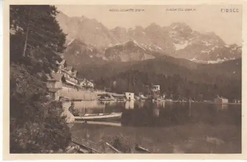 Eibsee mit Zugspitze b.Garmisch-Partenk. ngl 28.317