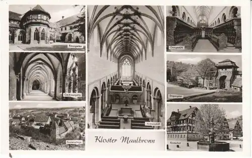 Maulbronn Kloster Mehrbildkarte ngl 25.567