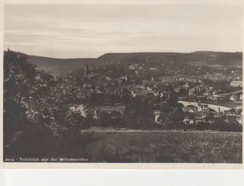 Jena Totalblick von der Wilhelmshöhe ngl 89.078