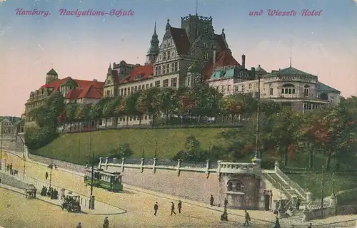 Hamburg Navigationsschule und Hotel ngl 116.047