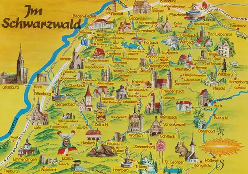Schwarzwald Karte ngl 106.297