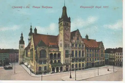 Chemnitz neues Rathaus gl1911 84.776