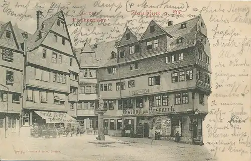 Frankfurt a.M. Fischergasse gl1900 132.182