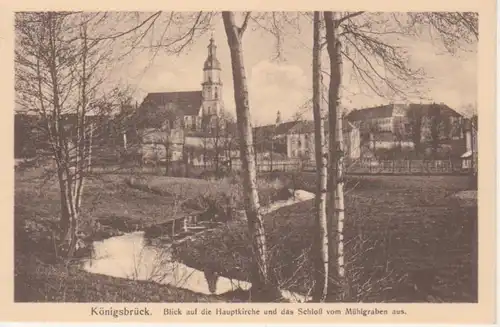 Königsbrück Kirche und Schloß ngl 85.160