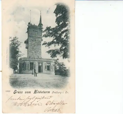 Freiburg i.Br. Gruss vom Hildaturm gl1900? 23.727